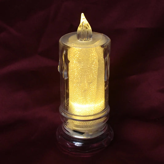 Led Tea Light Candle For Christmas Festival Candles (1 Pc) - Zidbik