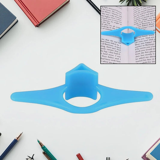 Multi-function Plastic Thumb Book Support Book Page Holder (1 Pc) - Zidbik