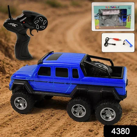 6-wheel Drive Remote Control Off-road Car For Kids (1 Set) - Zidbik