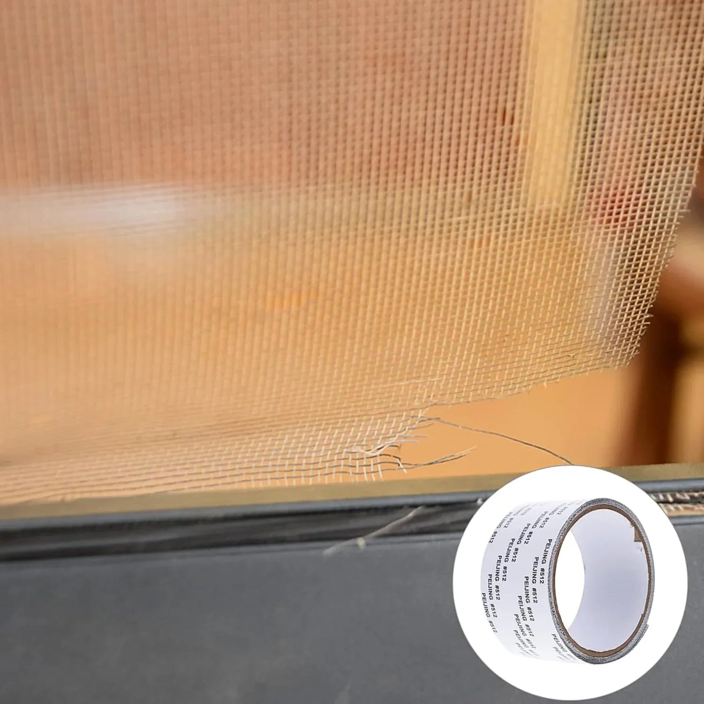 Self-adhesive Mosquito Net Repair Tape 2m X 5cm Roll 1 Pc - Zidbik