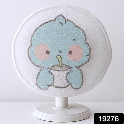 Cute Cartoon Character Fabric Mesh Fan Cover (1 Pc Mix Design) - Zidbik