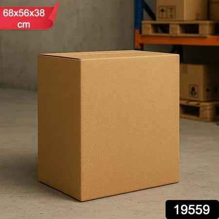 Heavy-duty Brown Box For Product Packing ( 68x56x38cm 1 Pc) - Zidbik