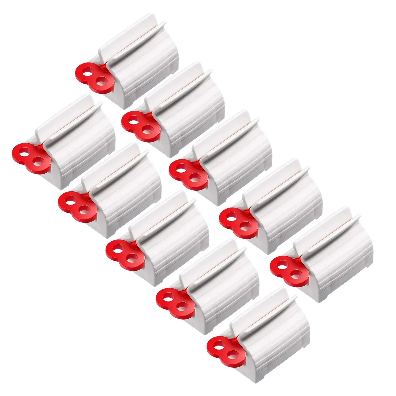 Premium Plastic Tube Squeezer Dispenser Set (10 Pc) - Zidbik