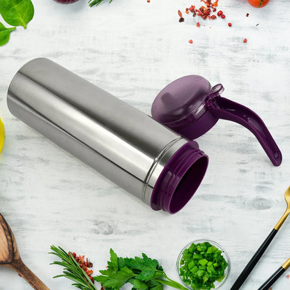 Apex 750ml Approx. Stainless Steel Oil Pourer (1 Pc) - Zidbik