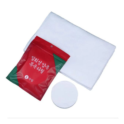 12676 Compressed Towels Portable Disposable Compressed Cotton Coin Tissue Towel For Travel Camping Hiking Sport Beauty Salon Home Hand Wipes (28x40 Inch) - Zidbik