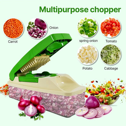Supermom Quick Nicer Dicer Multipurpose Vegetable Fruit Chopper - Zidbik
