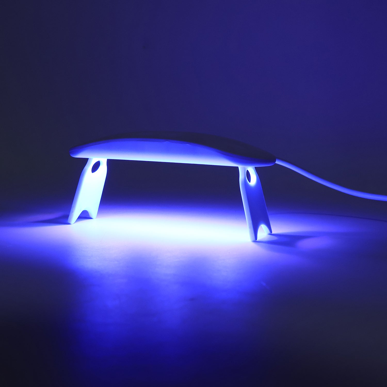 Mini Portable Uv Led Nail Lamp For Gel Nail Polish Curing (1 Pc) - Zidbik