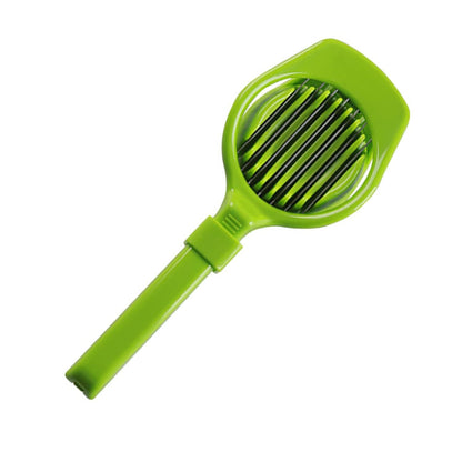 5970 Multipurpose Slicer With Seven Blades Egg Slicers Stainless Slicer Strawberry Tomato Kiwi Fruit Cutter Divider Separator - Zidbik