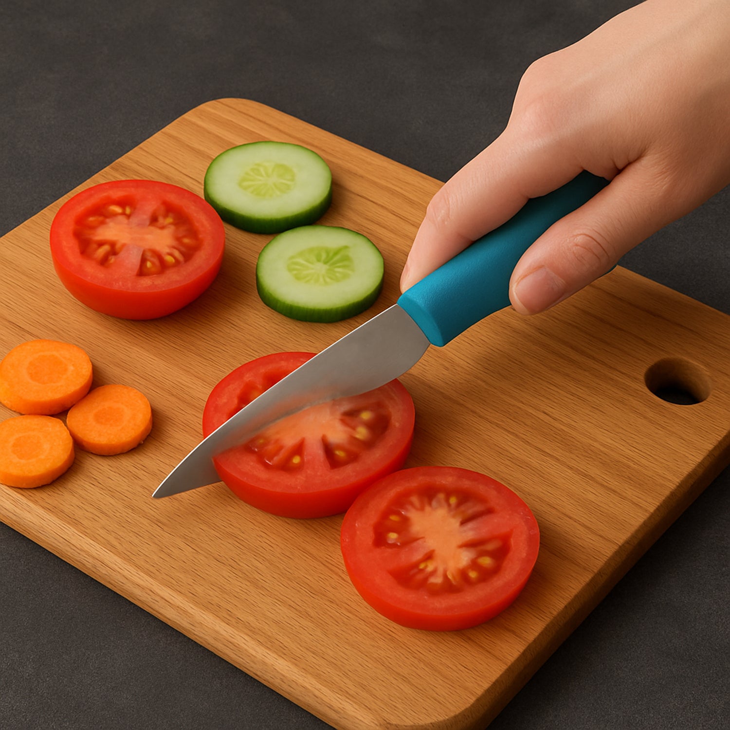 Supermom Premium Stainless Steel Kitchen Utility Knife (1 Pc) - Zidbik