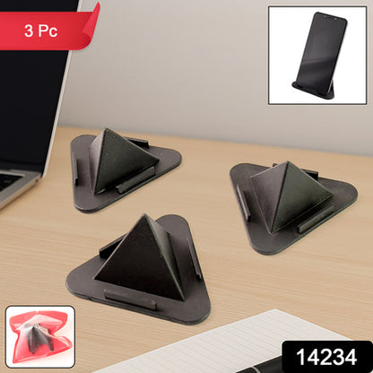 Pyramid Mobile Stand With 3 Different Inclined Angles (3 Pc Set) - Zidbik
