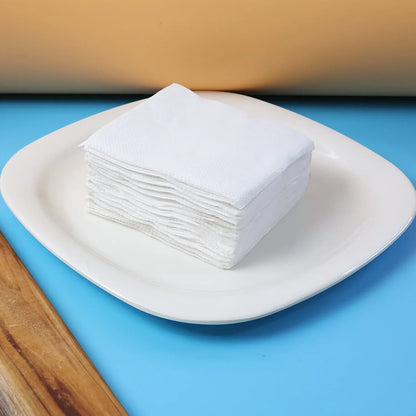Freshee Premium Ultra-soft Disposable Paper Napkins 50 Pc (23 X 25 Cm) - Zidbik