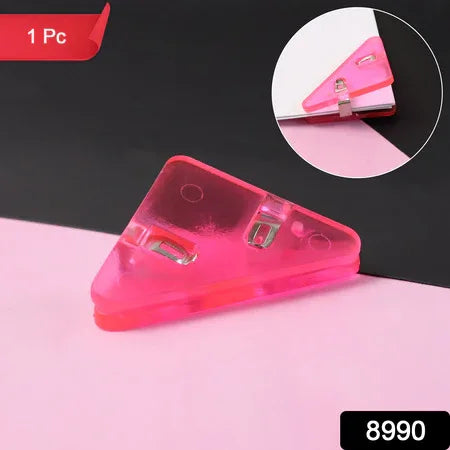 Triangle Paper Clips Small Corner Clips For Paper Document Clip (1 Pc) - Zidbik
