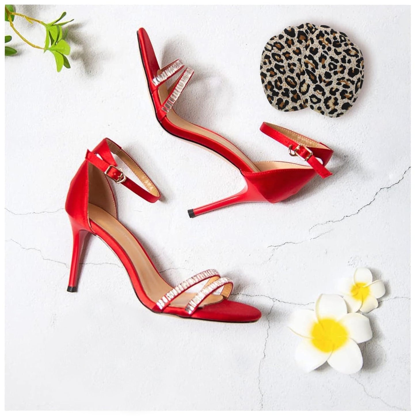 High Shoe Heel Cushion Inserts Non Slip Prevent Calluses Insole Pads (1 Pair  Mix Design) - Zidbik