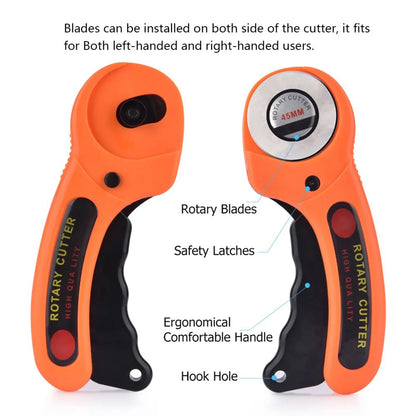 9048 Manual Sewing Roller Cutter Rotary Blade - Zidbik