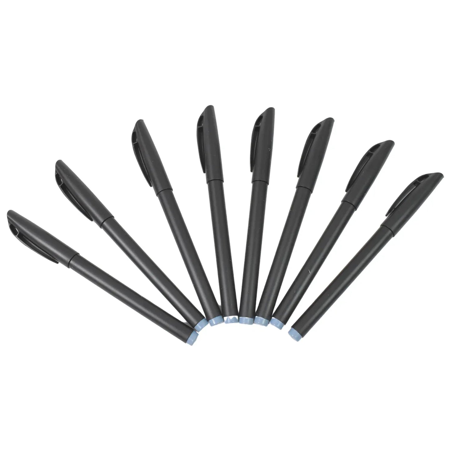 Writing Black Gel Pen For School Stationery Gift For Kids (8 Pcs Set) - Zidbik