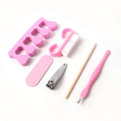 6-in-1 Multipurpose Manicure And Pedicure Grooming Kit - Zidbik