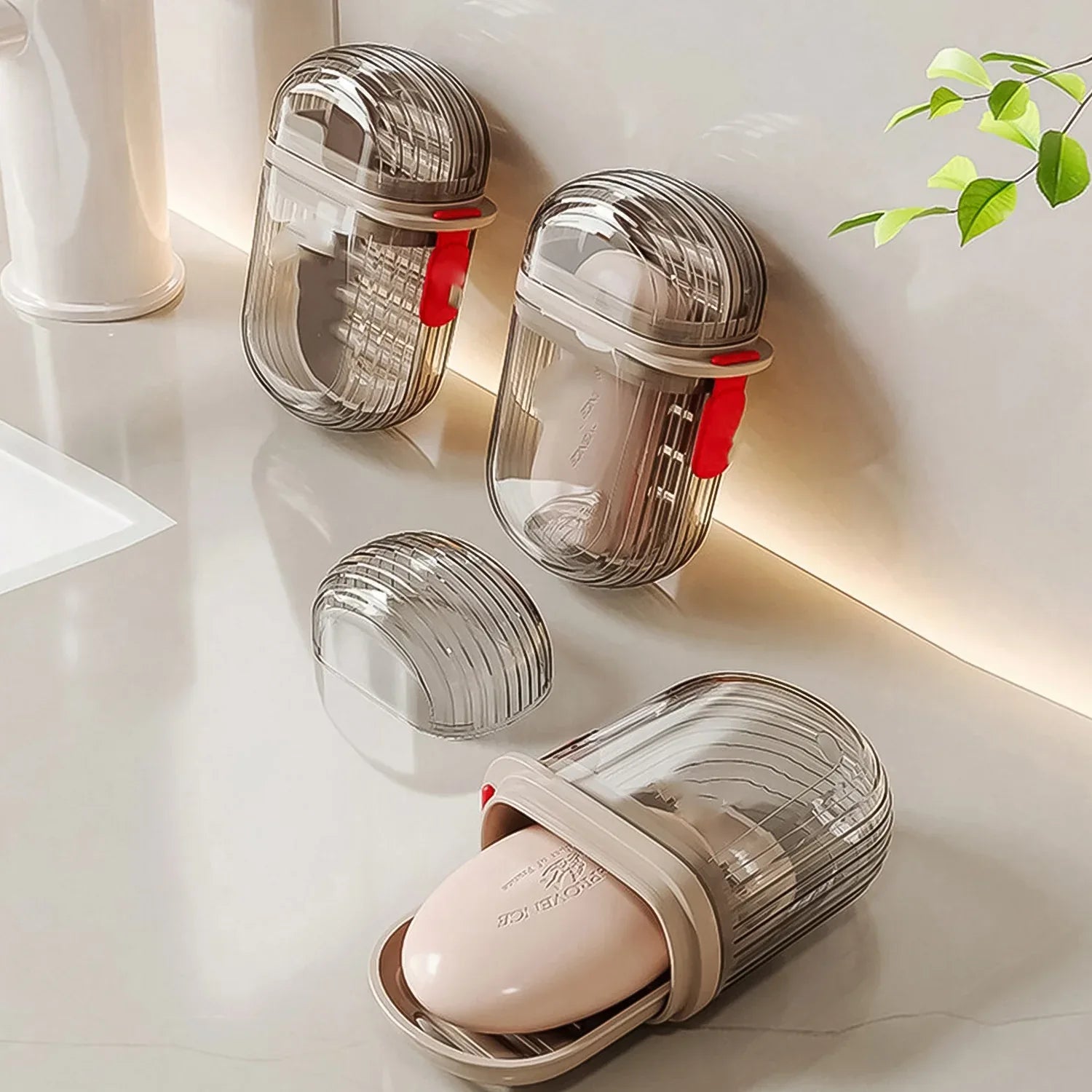 Soap Dishes Soap Box Travel (1 Pc) - Zidbik