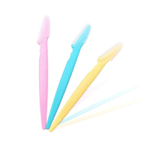 1254 Eyebrow Painless Facial Hair Remover Razor For Face Women And Men (3 Pack) - Zidbik