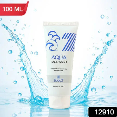 Zequz Aqua Face Wash - (1 Pc 100ml) - Zidbik
