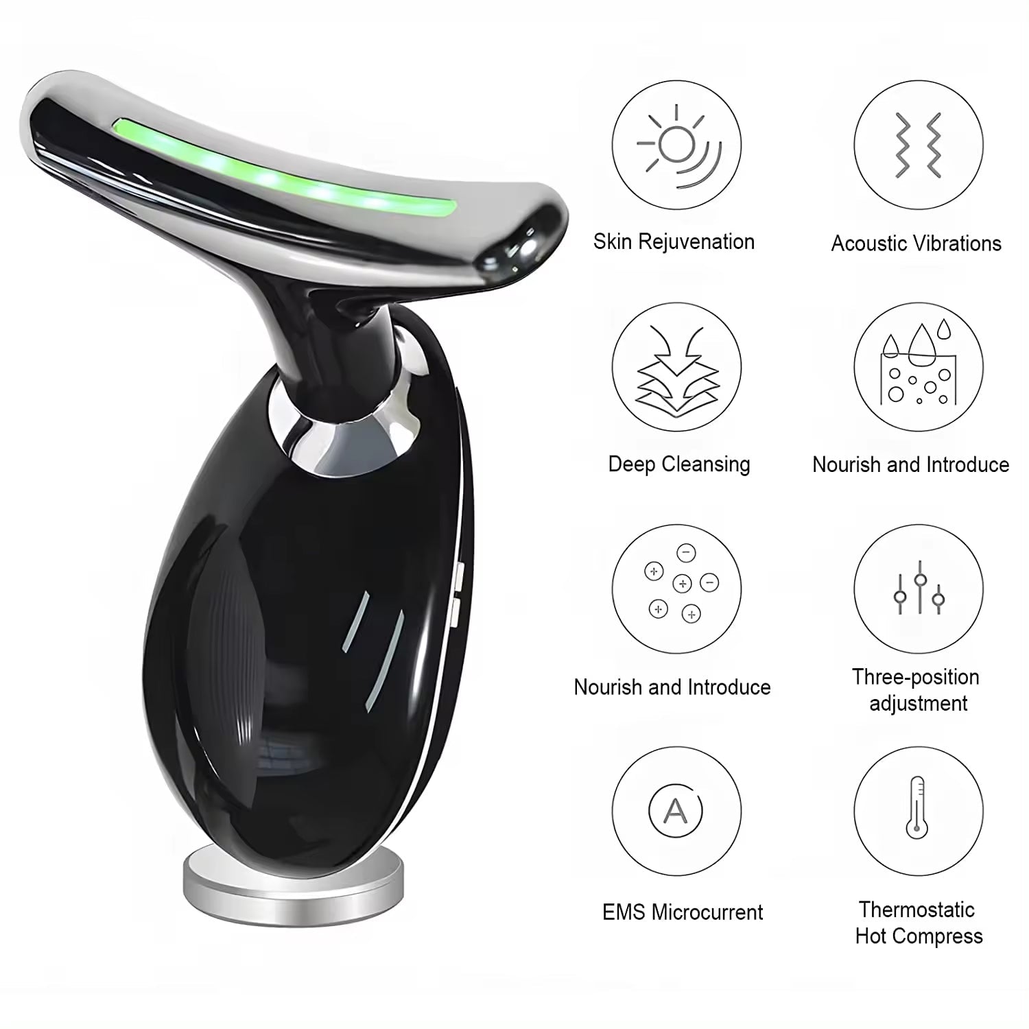 Neck Face Massager Firming Wrinkle Removal Tool (Neck Wrinkle Removal Tool  1 Pc) - Zidbik