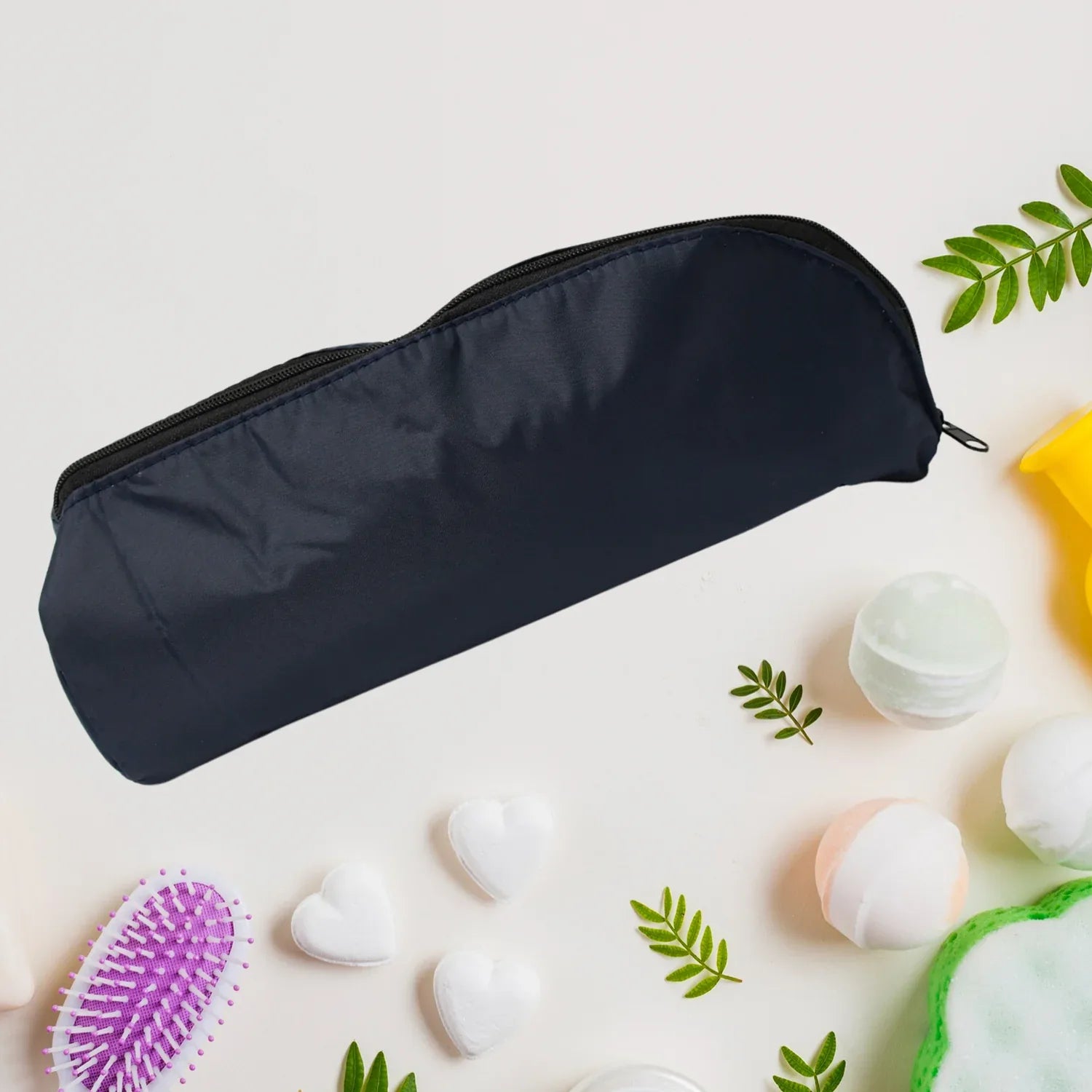 Reusable Multipurpose Washable Pouch Pen Pencil Stationary Case Travel (1 Pc) - Zidbik