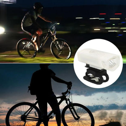 1637 Usb Rechargeable Bicycle Light Set 400 Lumen Super Bright Headlight Front Lights - Zidbik