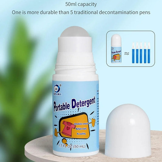 7933 Clothes Stain Remover Bead Design Emergency Stain Rescue Roller-ball Cleaner For Natural Fabric Removes Oil Almost All Types Of Fabrics - Zidbik