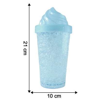 Cute Ice Cream Swirl Design Tumbler Sipper Bottle (500 Ml 1 Pc) - Zidbik