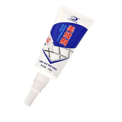 17747 Waterproof Tile Gap Crack Grout Filler Water-resistant Silicone Sealant For Diy Home Sink Gaps Tiles Gaps Grouts Repair Filler Tube For Home Office Bathroom Toilets Kitchen (180 Ml) - Zidbik