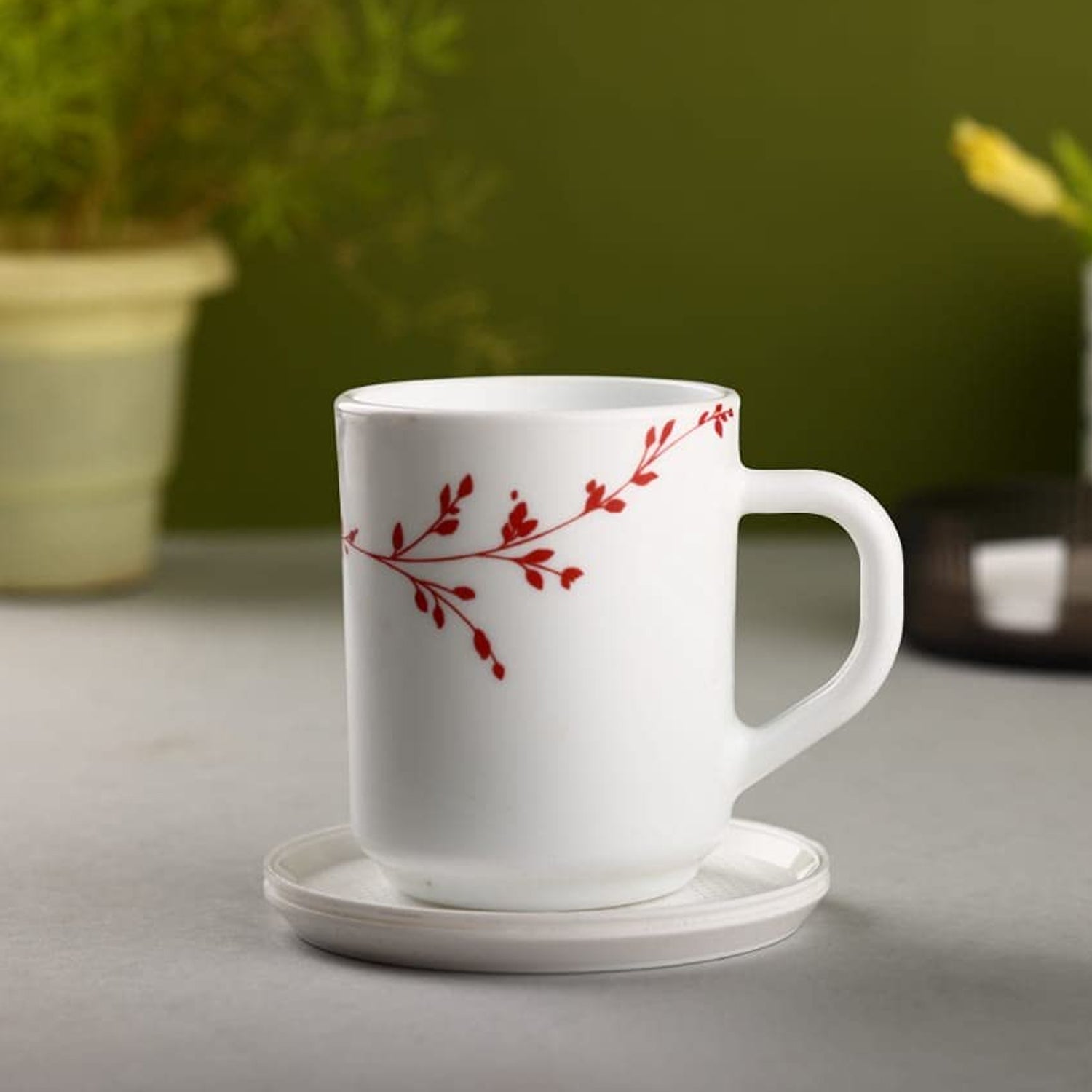 5513 Coasters Set Of 6 Plastic Coasters Spill Protection For Table Desk Durable And Non Slip Plastic Coaster Fit Common Size Drinking Glass Coffee Cup Tea Cup Mug - Zidbik