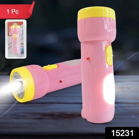 2-in-1 Rechargeable Small Handy Led Torchlight For Home Outdoor Tracking (1 Pc) - Zidbik