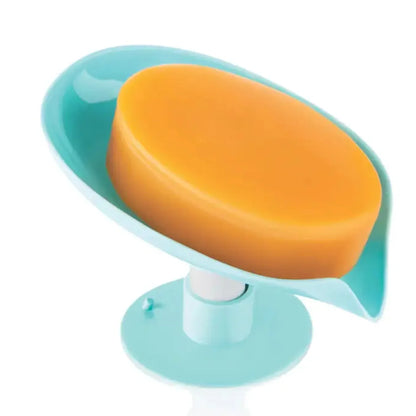 Soap Holder Stand Self Draining Soap Dish Holder Soap Box (1 Pc) - Zidbik