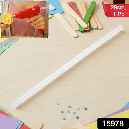 Extra Long Hot Melt Glue Stick 29 Cm (1 Set) - Zidbik