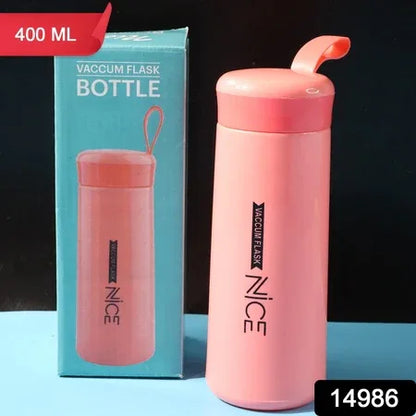 Plastic Vacuum Flask Bottle - (1 Pc 400ml) - Zidbik