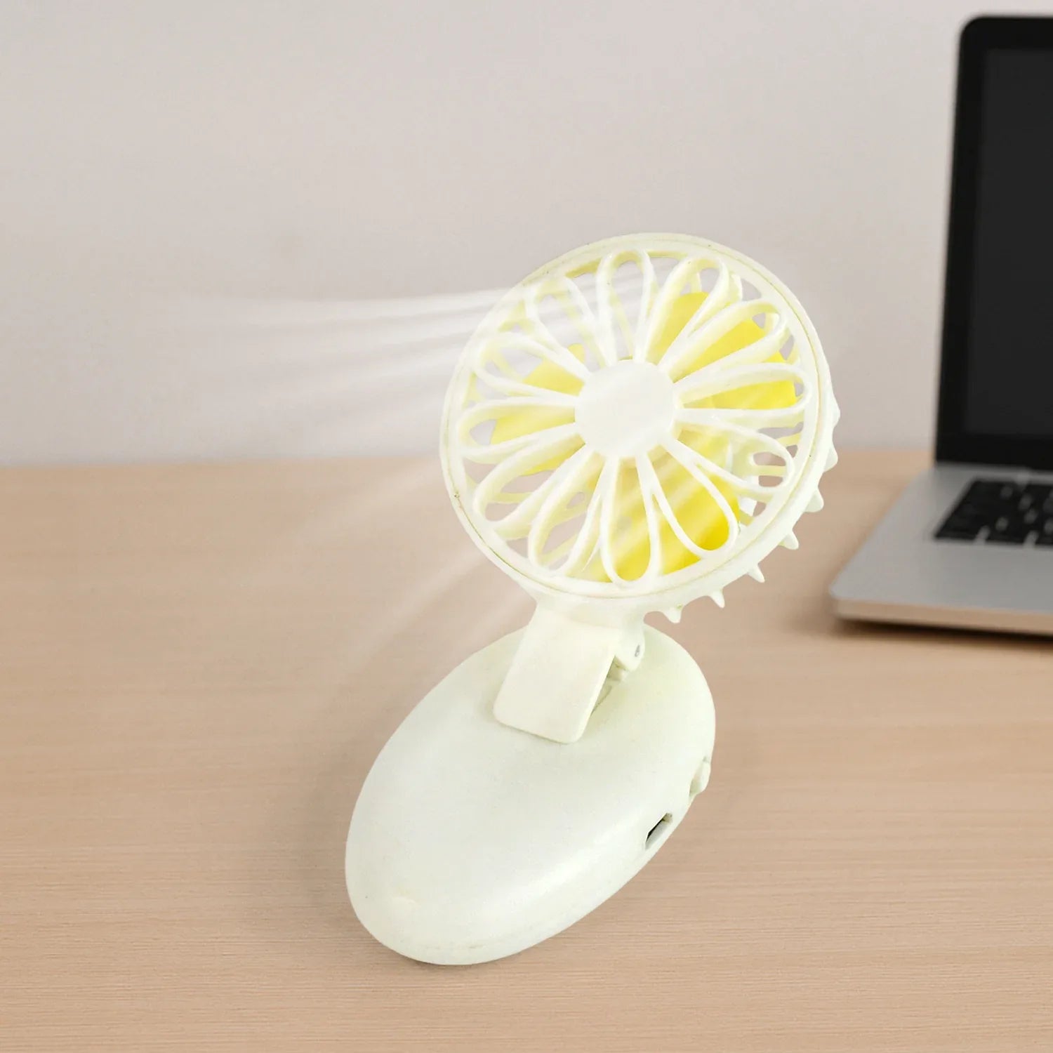 17708 Mini Usb Handheld Fan Portable Rechargeable Mini Fan For Home Office Travel And Outdoor Use (1 Pc) - Zidbik