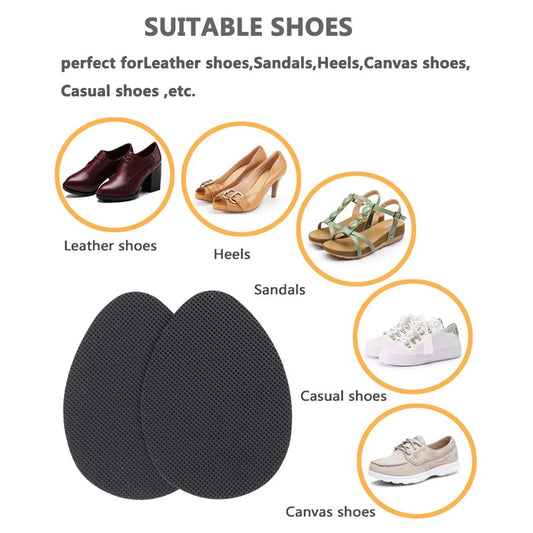 Self Adhesive Anti Slip Grip Sticker For Shoes Sandals Heels (1 Pc) - Zidbik