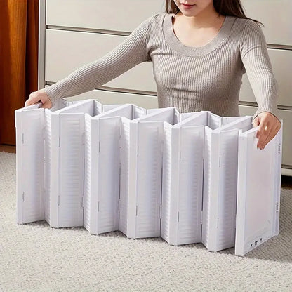 Stackable Multifunctional Storage For Clothes Foldable Drawer Shelf Basket Utility Cart Rack Storage Organizer Cart For Kitchen Pantry Closet Bedroom Bathroom Laundry (5 Layer 1 Pc) - Zidbik