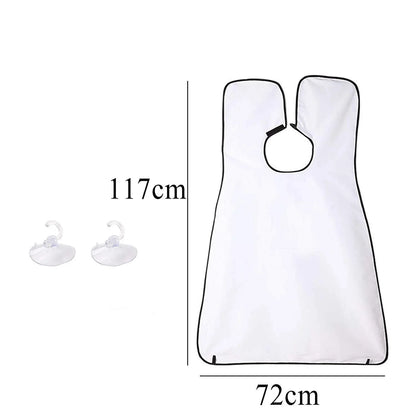 1417 Beard Apron Hair Clippings Catcher Grooming Bib - Zidbik