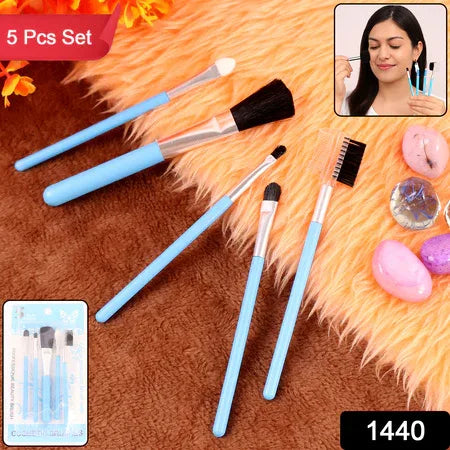 1440 Makeup Brushes Kit (Pack Of 5) - Zidbik
