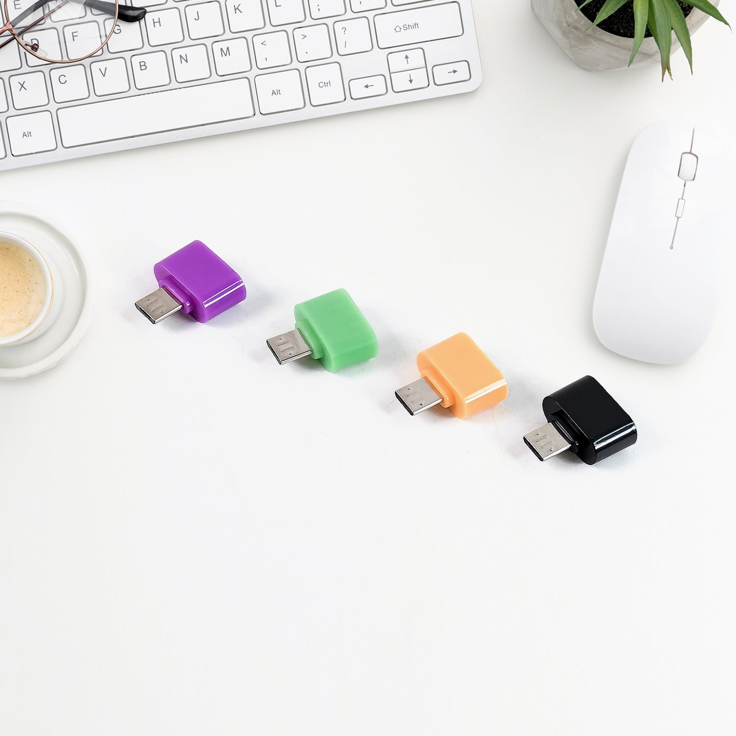 Micro Usb Otg Adapter Converter (10 Pcs Set) - Zidbik