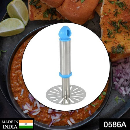 0586a Stainless Steel Potato Masher Paubhaji Masher - Zidbik