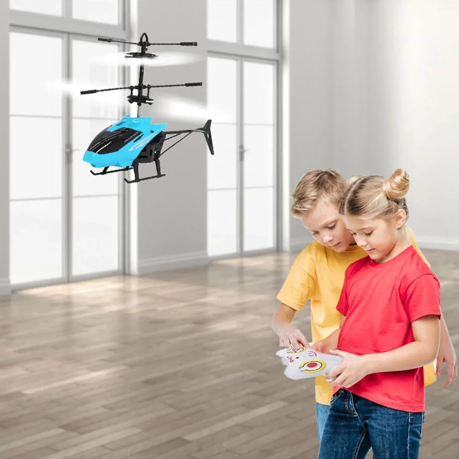4456 Remote Control Helicopter With Usb Chargeable Cable For Boy And Girl Children (Pack Of 1) - Zidbik