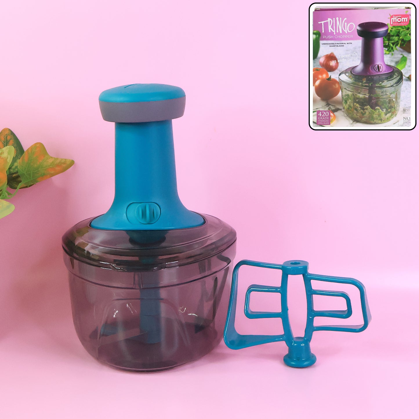 Supermom Premium Tringo Push Chopper (1 Pc) - Zidbik
