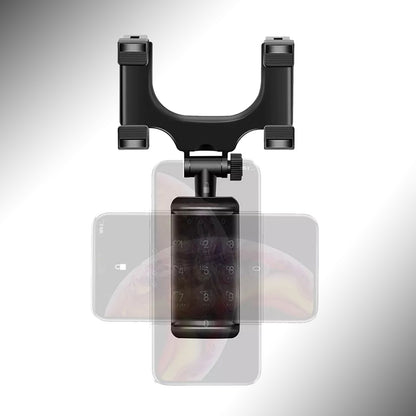 6279 Rear View Mobile Holder Universal Vehicle Rear View Mirror Mobile Phone Mount Stand - Zidbik