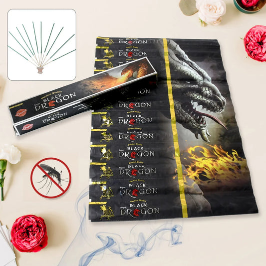 Mosquito Agarbatti Stick Herbal Mosquito Agarbatti 1 Box ( 12 Packet 120 Sticks ) ( Incense Stick ) - Zidbik