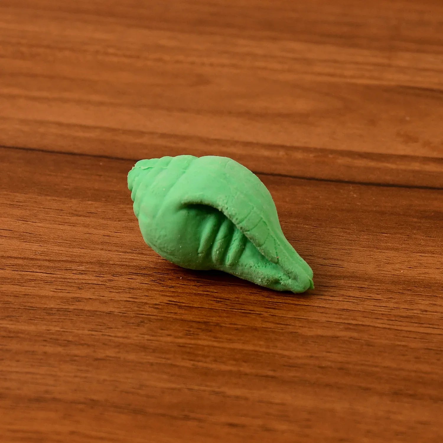 Shankh Shape Eraser Rubber (20 Pc Mix Colour Design) - Zidbik
