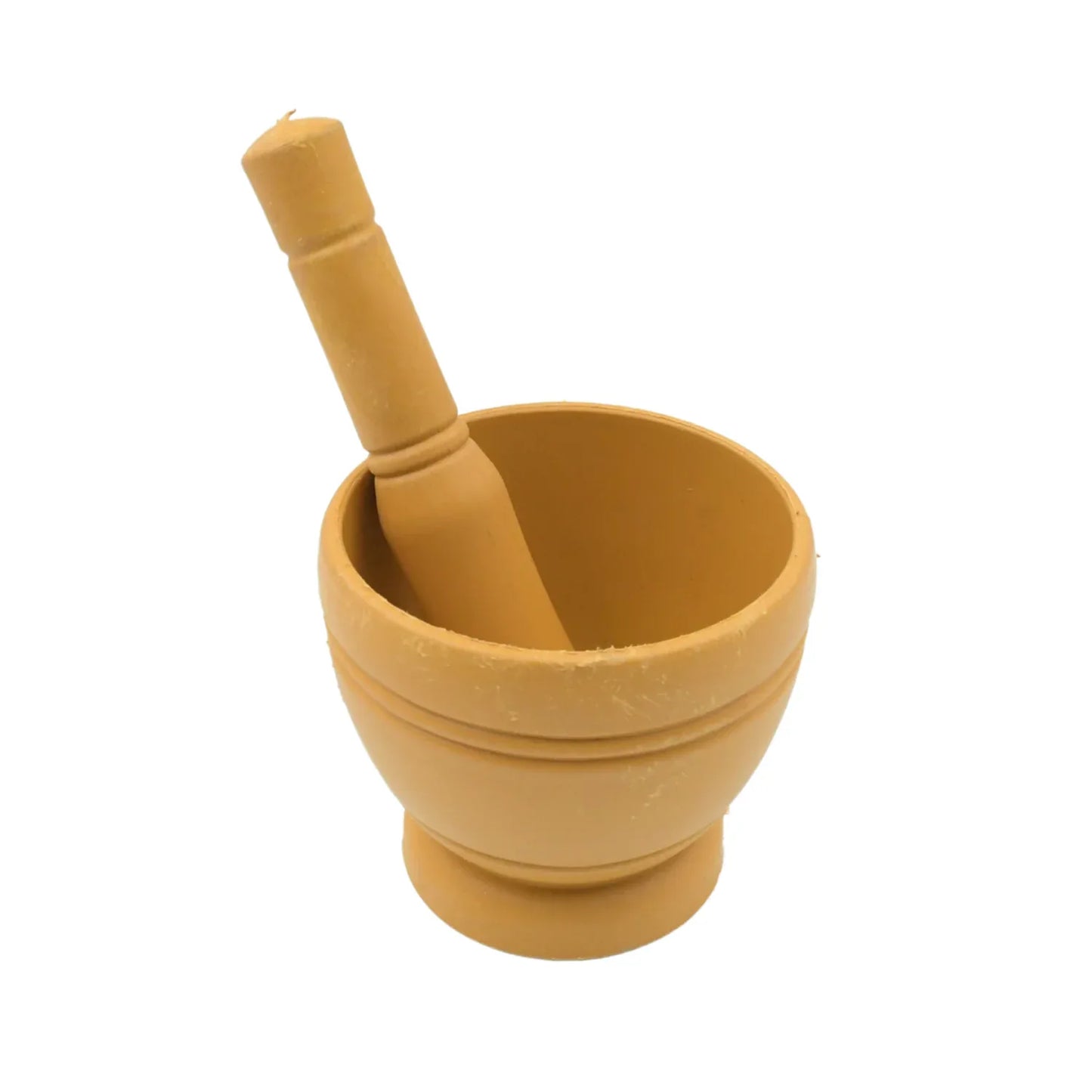7193 Mortar And Pestle Set For Spices Okhli Masher Khalbatta Kharal Mixer Natural Traditional Grinder And Musal Well Design For Kitchen Home Herb - Zidbik