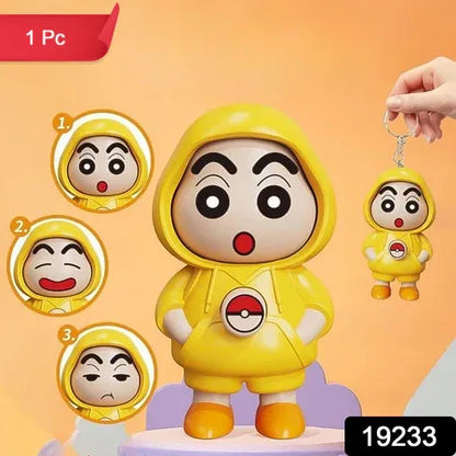 Face Changing Doll Toy With Keyring (1 Pc) - Zidbik