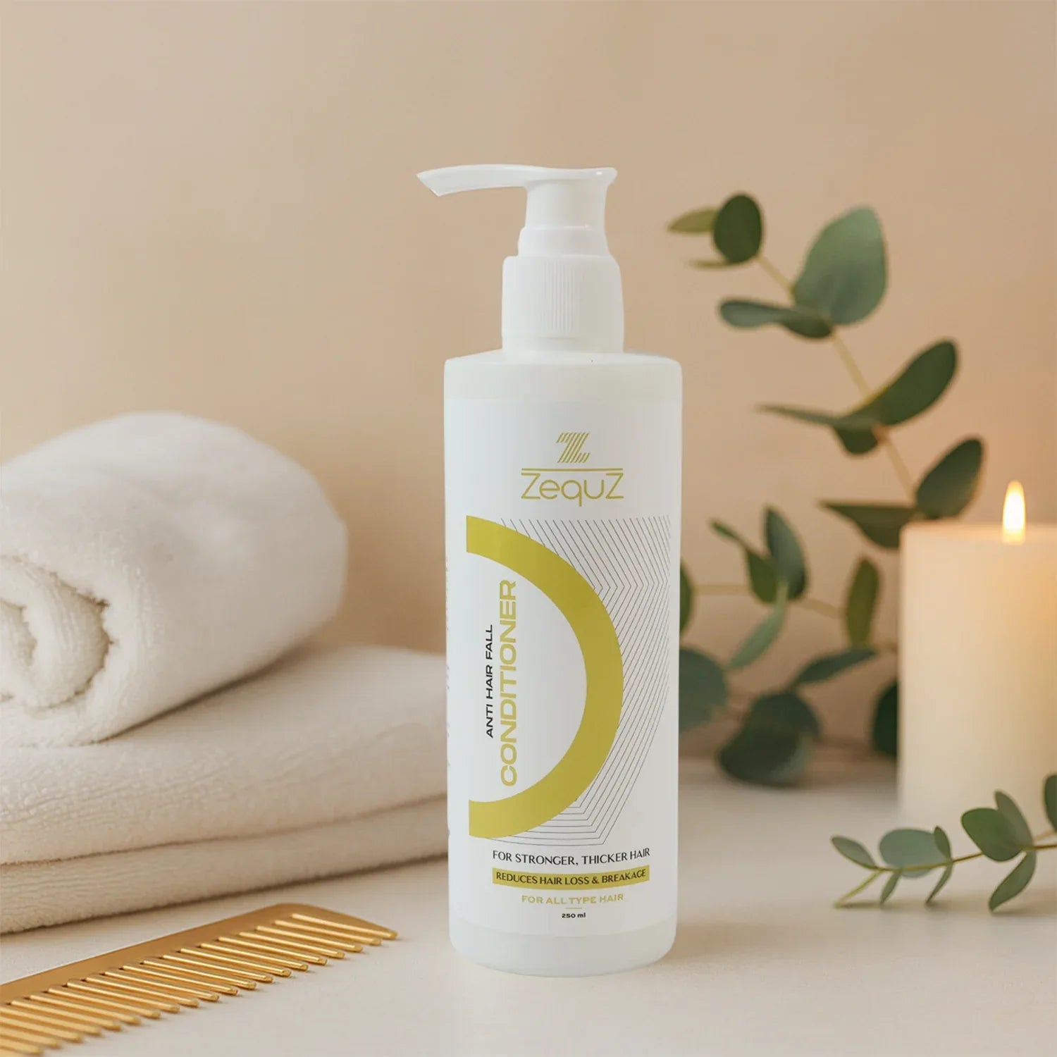 Zequz Anti Hair Fall Conditioner - (1 Pc 250 Ml) - Zidbik