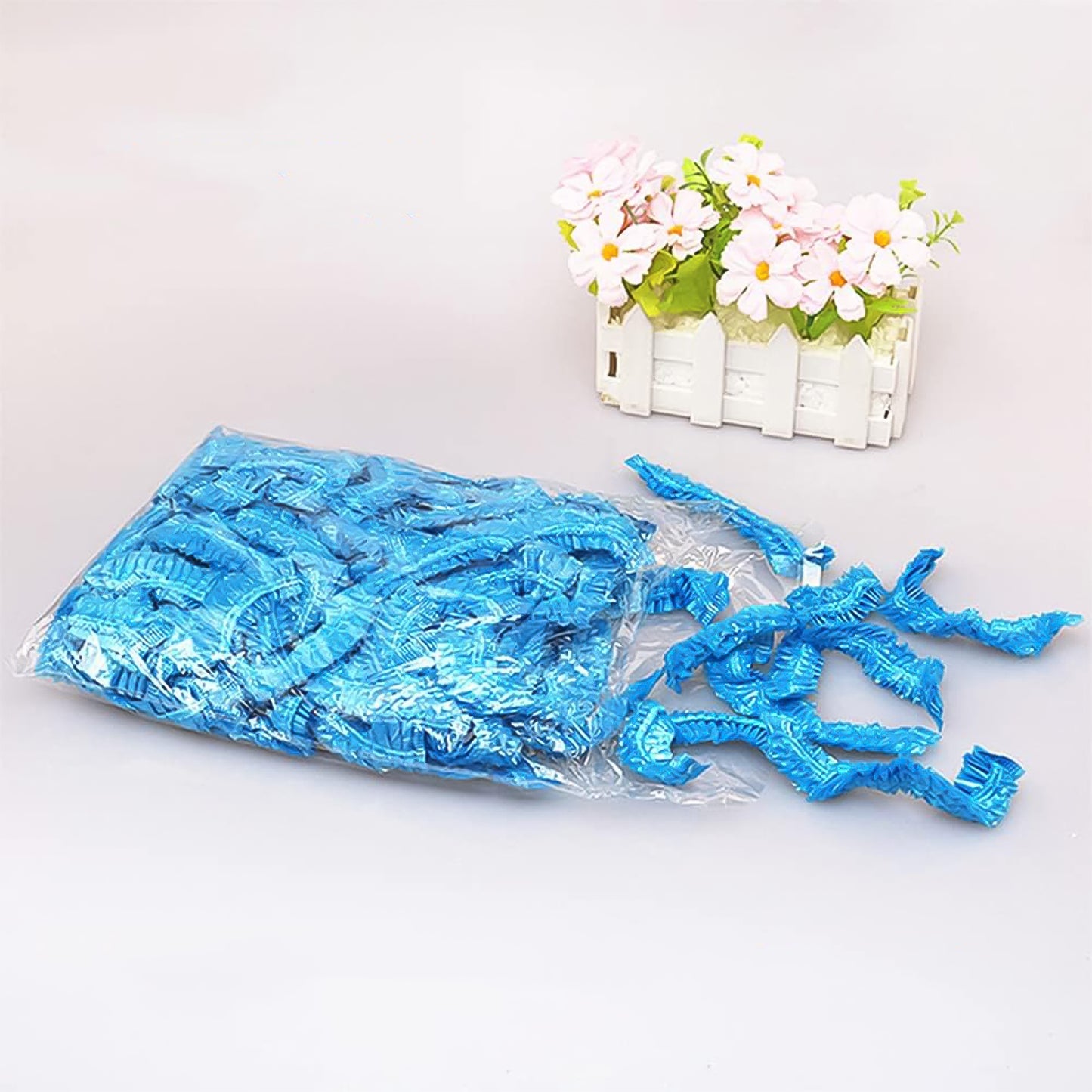 Shower Cap Waterproof Disposable Shower Cap 100 Pieces - Zidbik